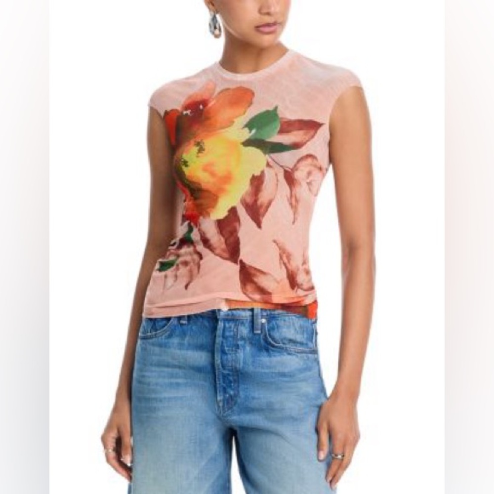 AFRM Nina Mesh Top